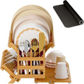 Greenual Bamboo Dish Drying Rack by Greenual