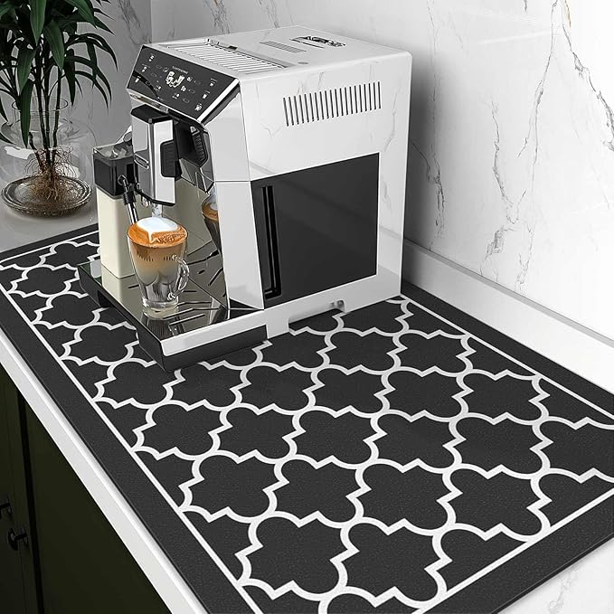 WISELIFE Dish Drying Mat Super Absorbent Drying Mat Large Dish Drying Mats - Image 2