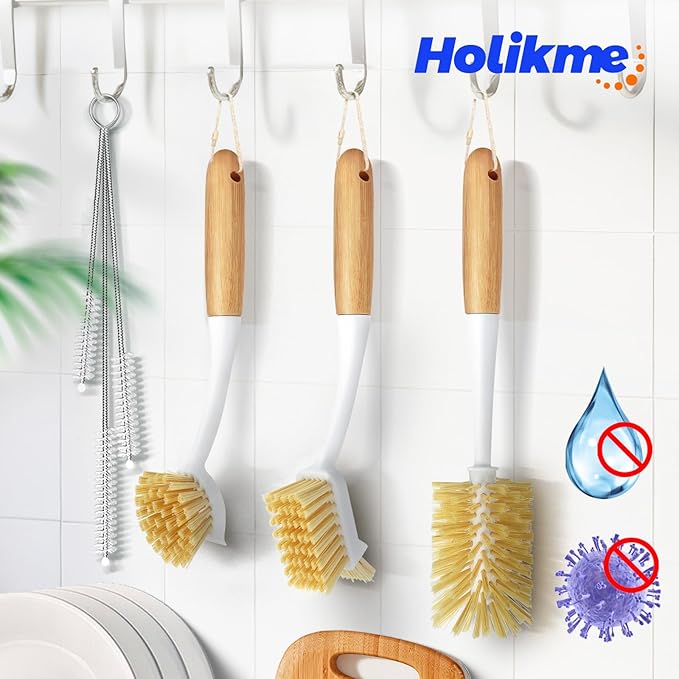 Holikme 6 Pack Dish Brush Set - Image 7
