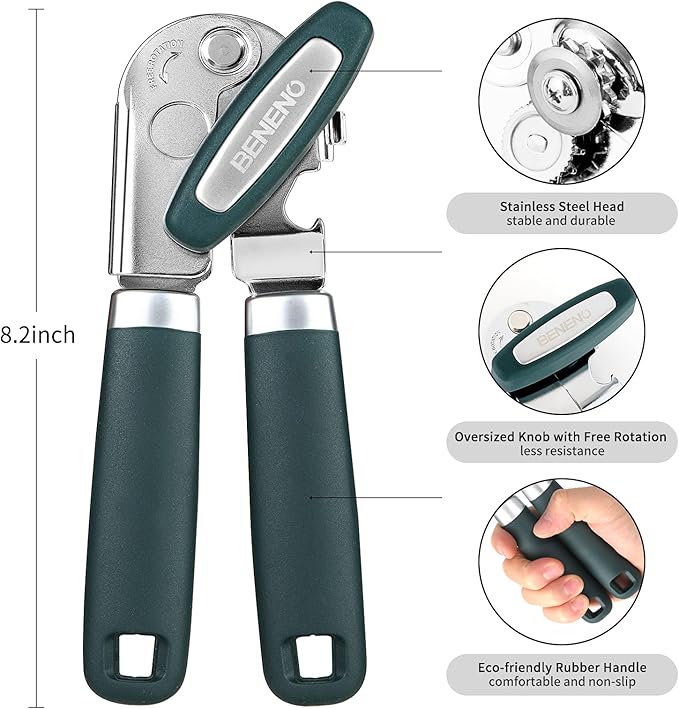 Beneno Heavy Duty Hand Can Opener Manual - Image 2