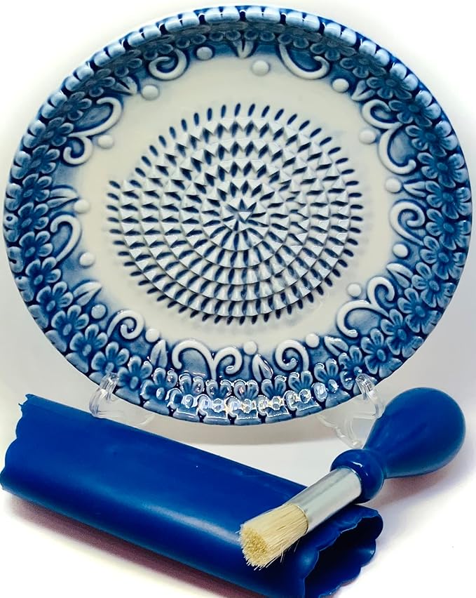 BonCera, All-in-one Premium Ceramic Garlic Grater Plate 4-Piece Set - Image 5