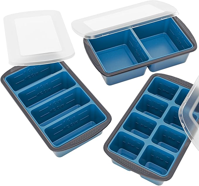 GORCI Silicone Soup Freezer Trays by GORCI