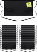 BOHARERS Waist Apron with 3 Pockets 20 Pack by BOHARERS