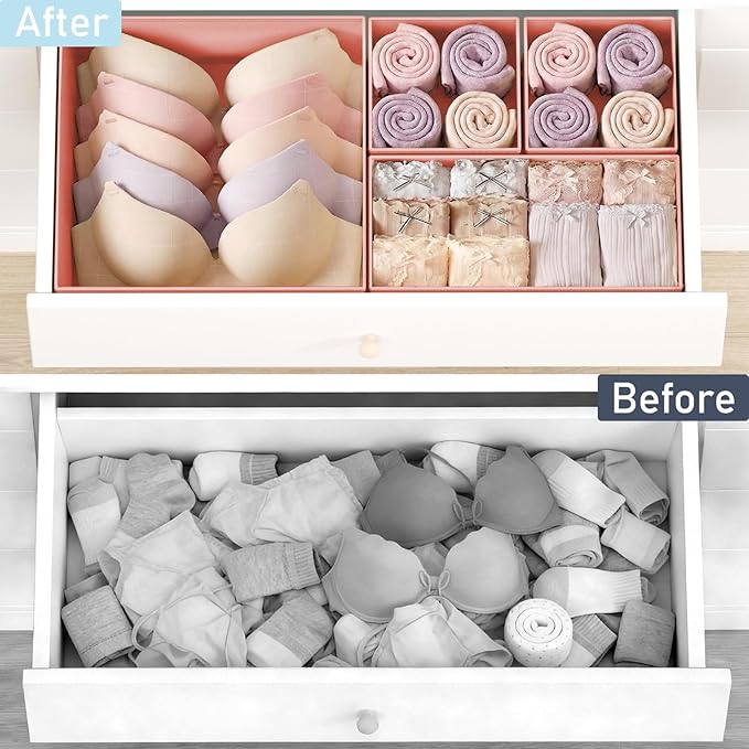DIMJ Drawer Organizer Clothes Storage - Image 6