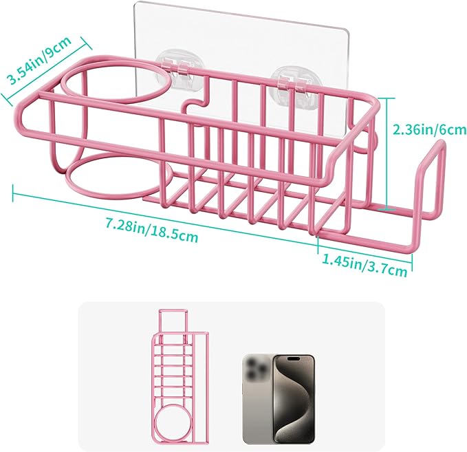 HapiRm Sink Caddy Sponge Holder - Image 6