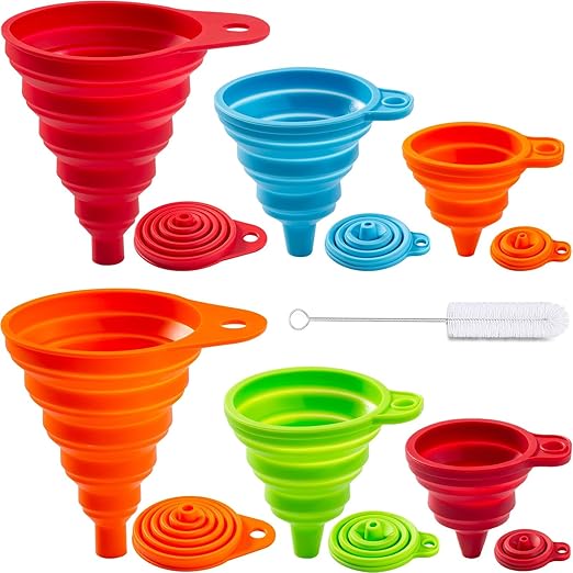 KALAVE Kitchen Funnel Set 6 Pack by Kalave