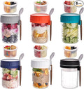 6 Pack Overnight Oats Containers by Wells