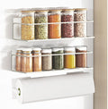 Magnetic Spice Rack for Refrigerator Magnetic Fridge Shelf for Kitchen Spice by Roysili