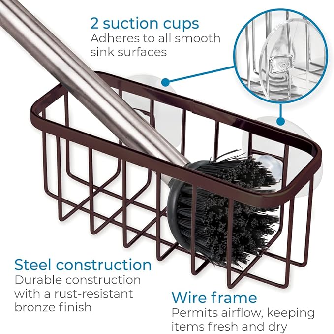 iDesign Gia Sink Suction Holder - Image 4