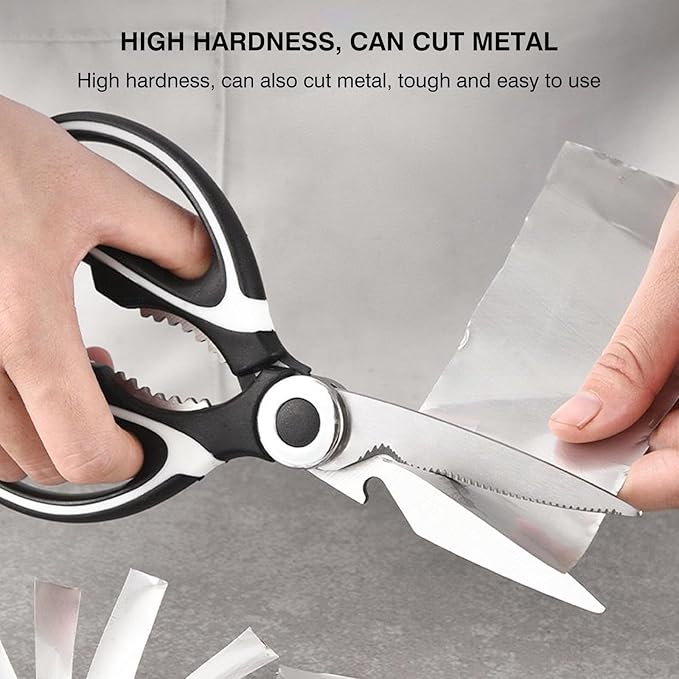 NileHome Kitchen Scissors, Stainless Steel Scissors All Purpose Heavy Duty - Image 4