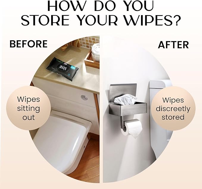 Day Moon™ - Toilet Paper Holder - Modern Roll Holder - Image 2