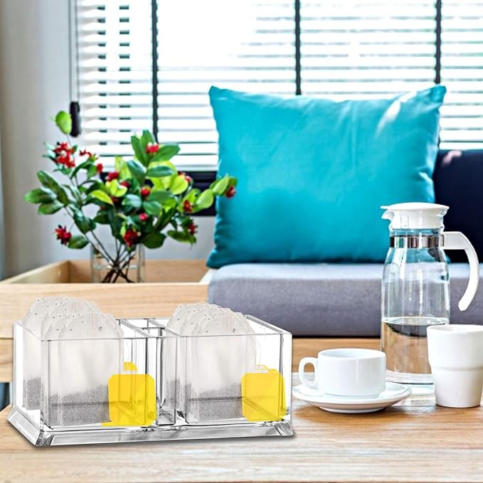 Coffee Sugar Bags Holder for Drink Packet Organizer, 5.8x3.2x2.36 inch Tea Bag - Image 4