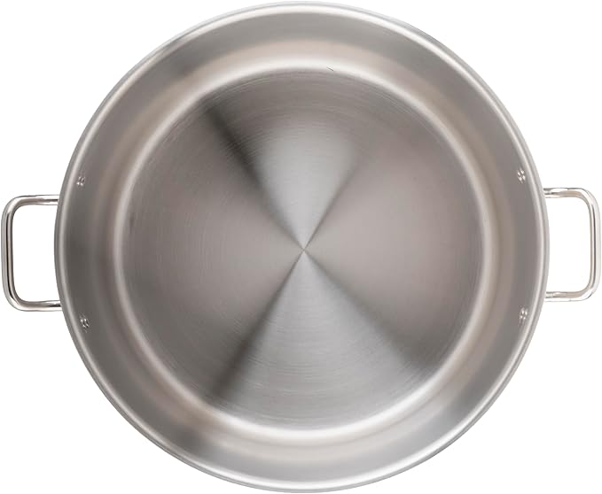 Winco Heavy-Duty Stainless Steel Stock Pot - Image 7