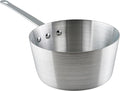 Winco Heavy-Duty Aluminum Tapered Sauce Pan, 3.75 Quart by Winco
