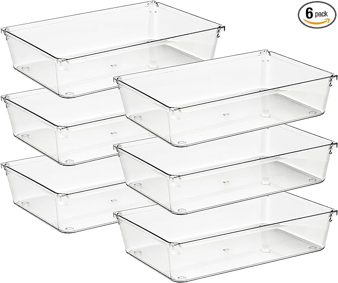 Ravinte 6 Pack Drawer Organizer by Ravinte