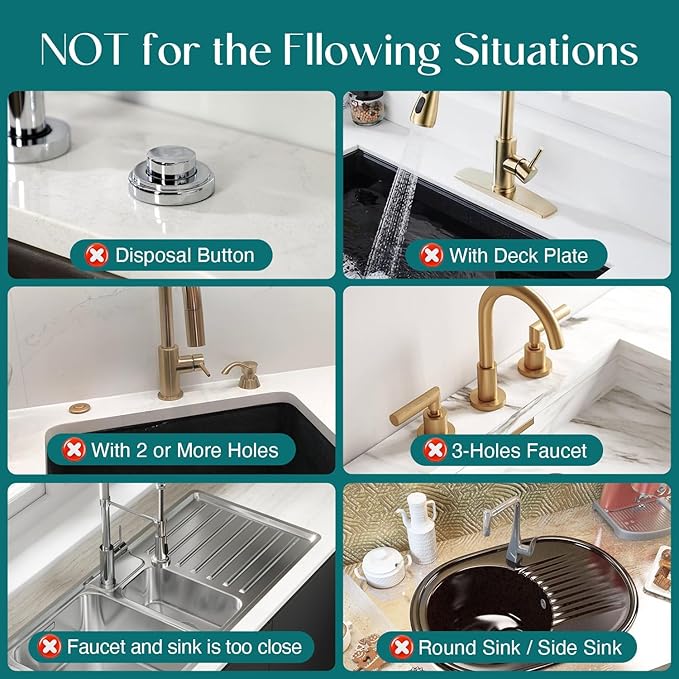 eormoe 30 Inch Faucet Mat for Kitchen Sink - Image 7