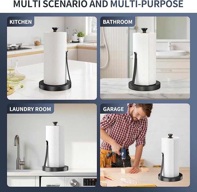 Jesginboo Countertop Paper Towel Holder - Image 8