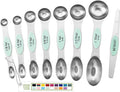 Spring Chef Stainless Steel Magnetic Measuring Spoons Set of 8 by SpringChef