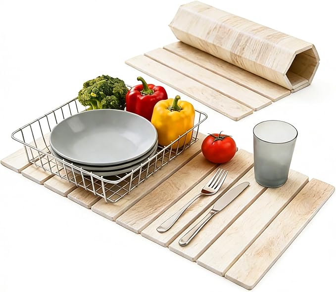 Dish Drying Mats, Large 24x16 Inch Diatomaceous Earth Drying Mat / by Unknown
