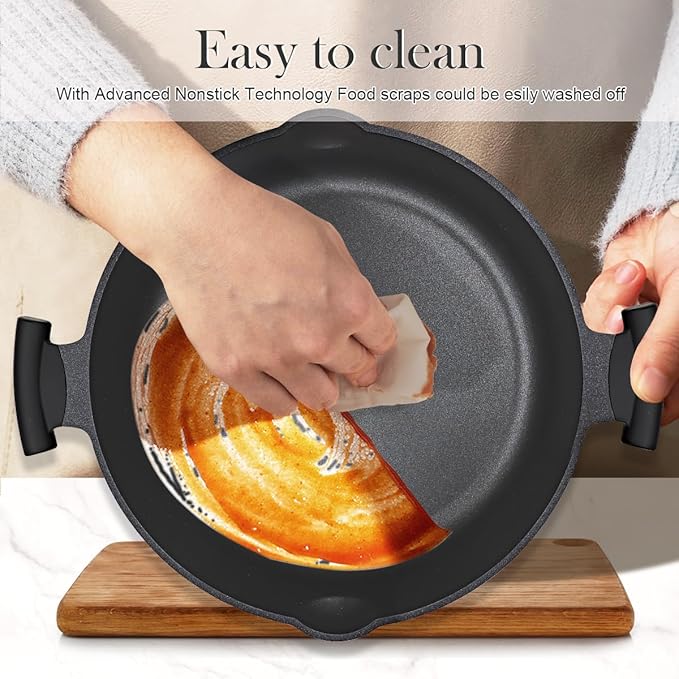 AIKENBBKK Frying Pan Skillet Nonstick - Image 6