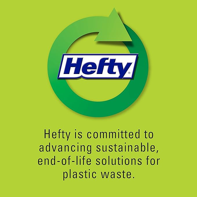 Hefty Ultra Strong 13 Gallon Trash Bags, Tall Kitchen Trash Bags 13 Gallon Size - Image 9
