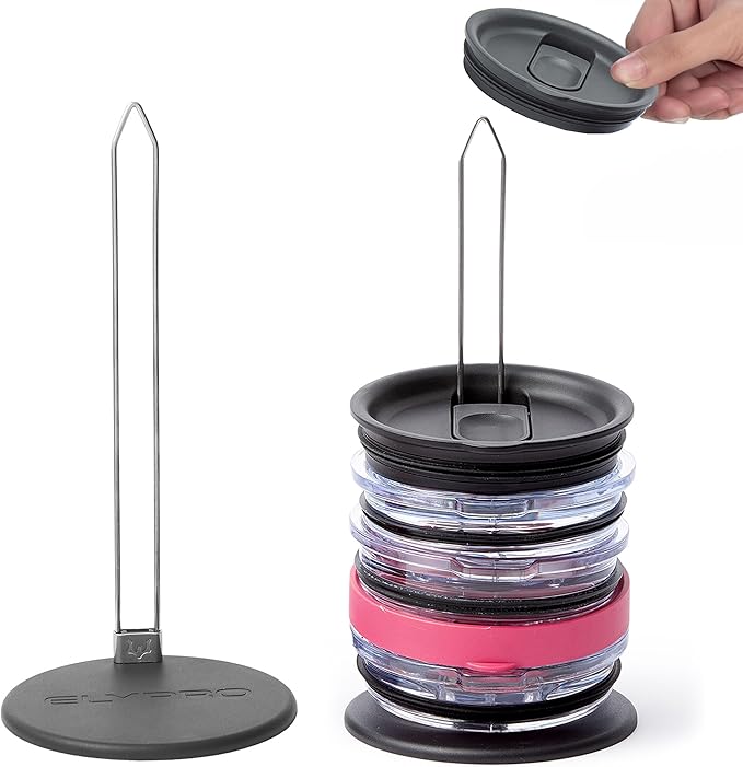 ELYPRO - Revolutionary Tumbler Lid Organizer by ELYPRO