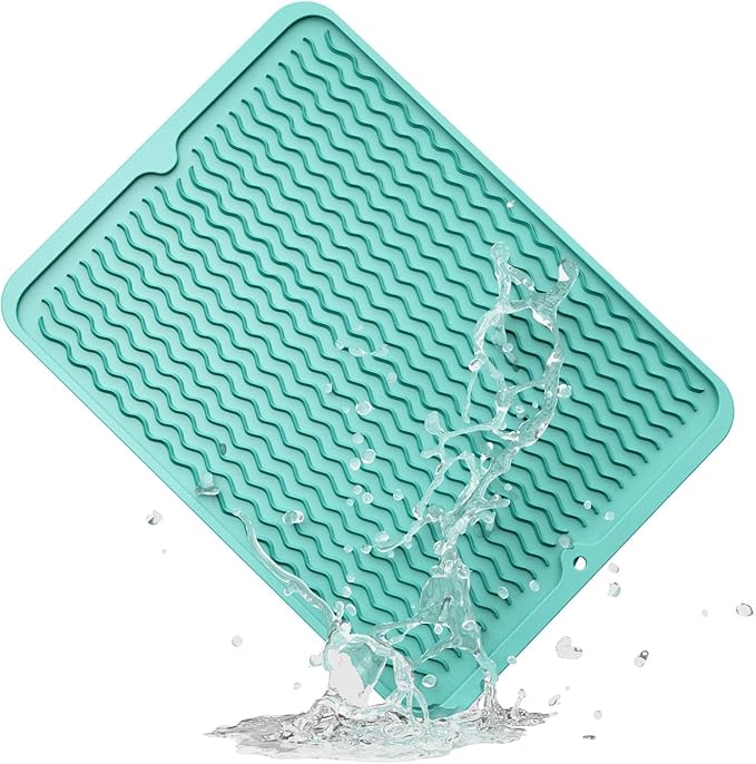 ZLR Silicone Dish Drying Mat & Heat Resistant Trivet by ZLR