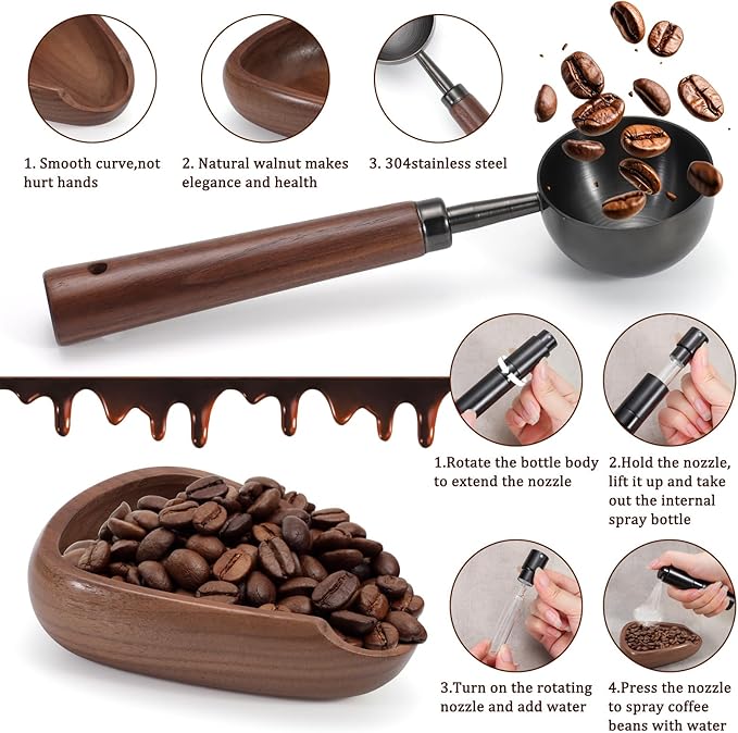 3pcs Coffee Bean Dosing Cup Set - Image 4