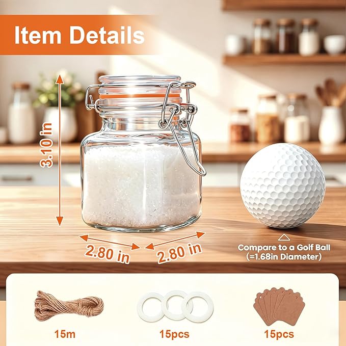 Flrolove 4oz Small Spice Jars - Image 3