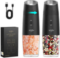 Sangcon Gravity Electric Salt and Pepper Grinder Set RECHARGEABLE Automatic by Sangcon