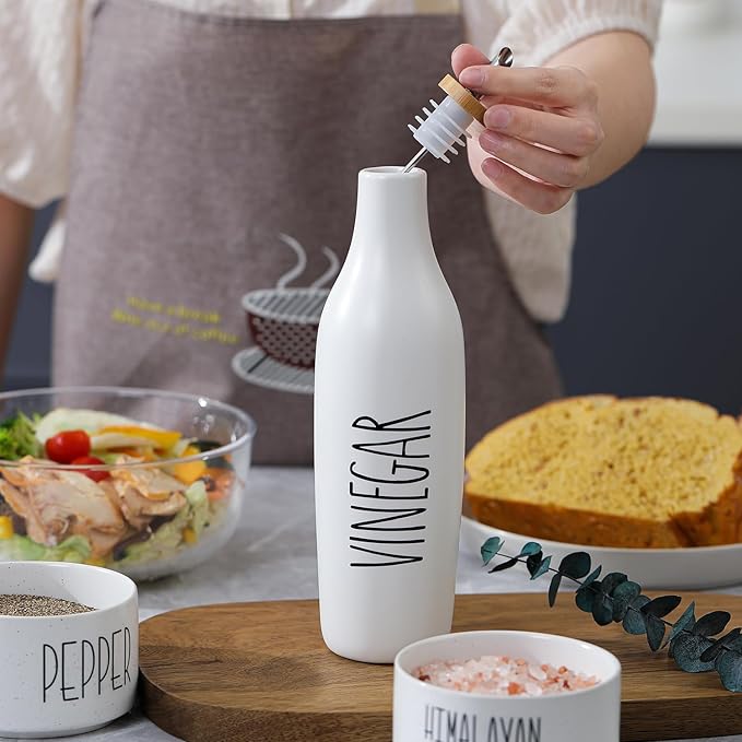 HOMCDALY Ceramic Olive Oil Dispenser - Image 3
