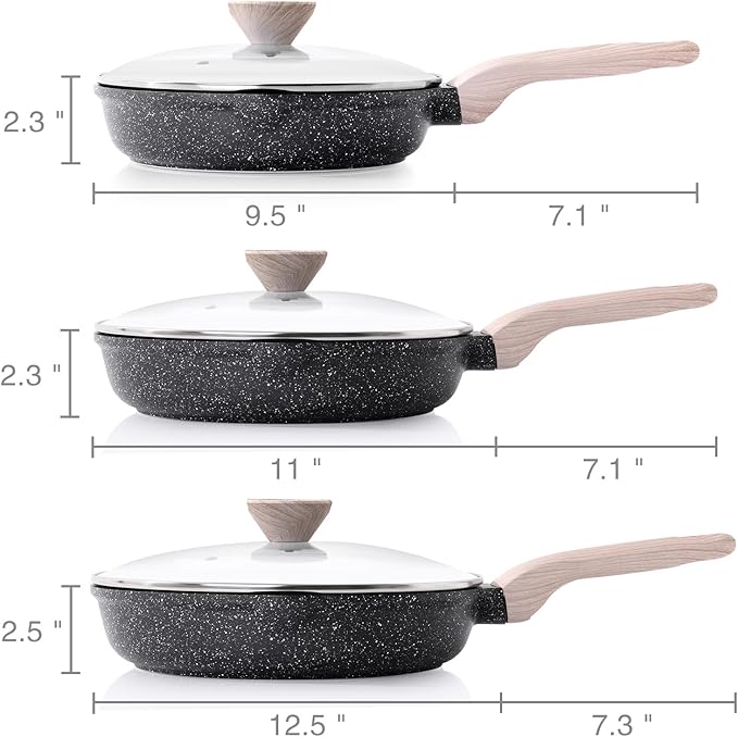 Kordisen Nonstick Frying Pan Set - Image 6