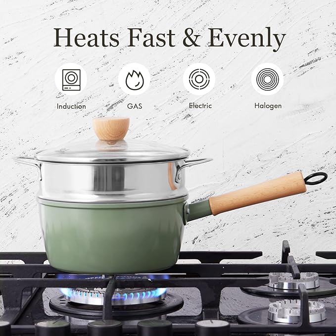 ROCKURWOK Ceramic Nonstick Sauce Pan - Image 6