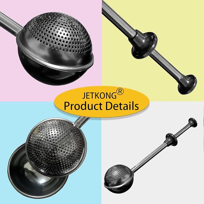JETKONG Baker's Dusting Wand for Sugar, Flour and Spices, Stainless Steel - Image 6