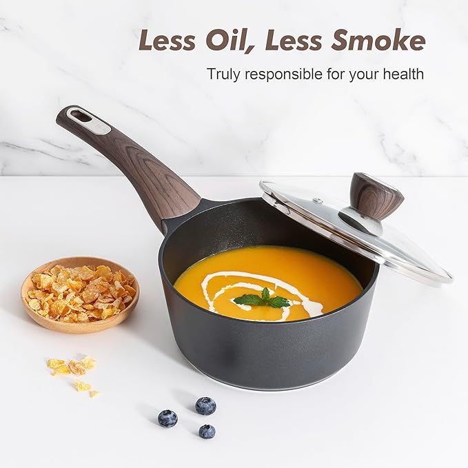 SENSARTE Pots and Pans Set Nonstick, Non-toxic Healthy Non Stick Kitchen - Image 7