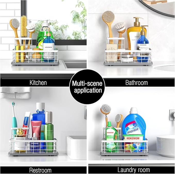 Kitchen Sink Caddy Organizer, Sponge Holder - Image 7
