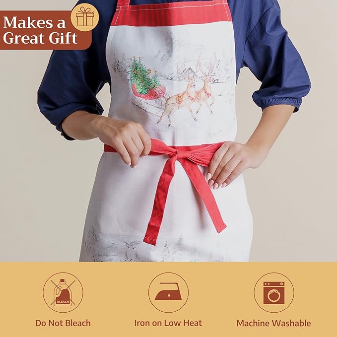 Maison d' Hermine 100% Cotton Apron - Image 5