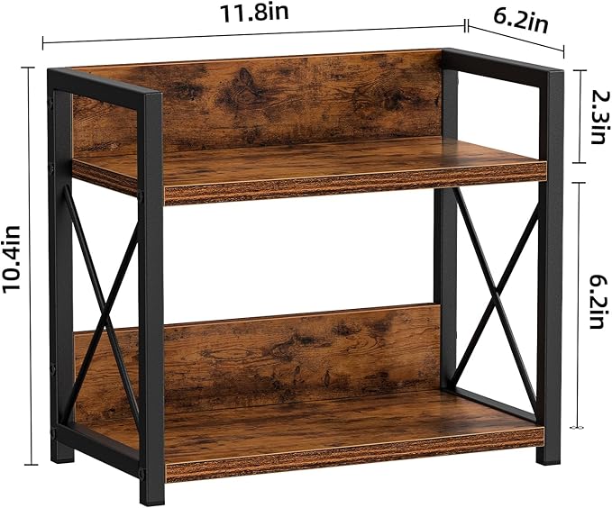 Giikin Countertop Shelf Organizer, 2 Tier Kitchen Spice Rack - Image 6