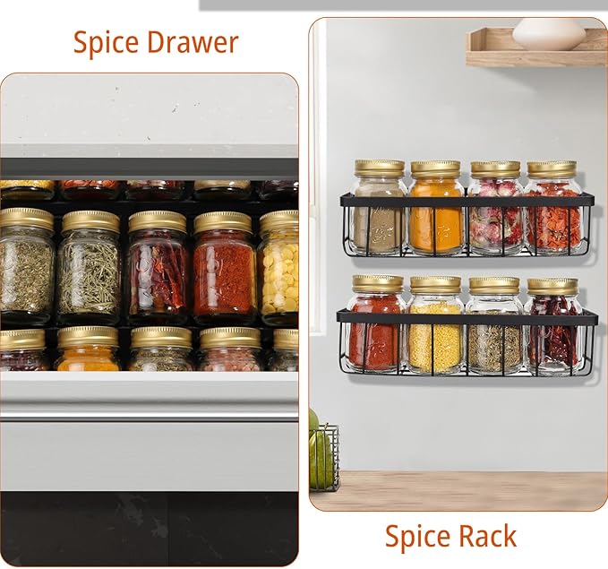 CycleMore 30 Pack 4oz Glass Mason Spice Jars, Round Spice Containers - Image 8
