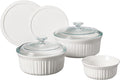 CorningWare French White 7-Pc Ceramic Bakeware Set by CorningWare