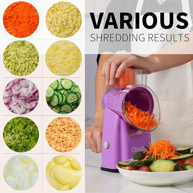 Upgrade Rotary Cheese Grater Shredder - Image 4