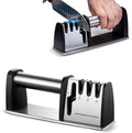 Knife Sharpeners, 4 in 1 Professional Chef's Kitchen Knife Accessories by Keaixinyu