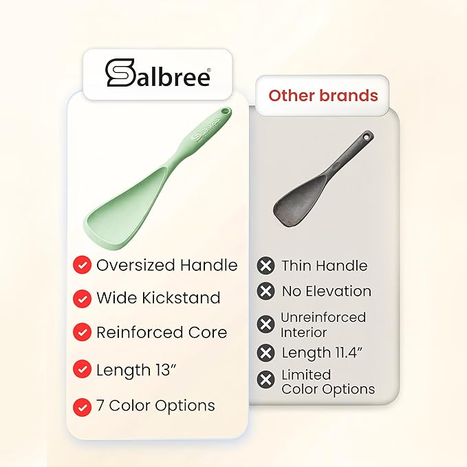 Silicone Spoon Spatula for Cooking - Image 3