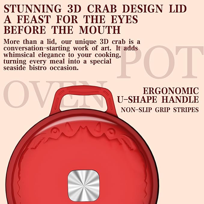 Enameled Cast Iron Dutch Oven - Image 2