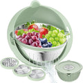 4 in 1 Colander with Bowl Set, Food Strainers and Colanders, Colander by STOCKPOT