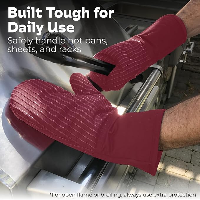 Silicone Oven Mitts - Image 7