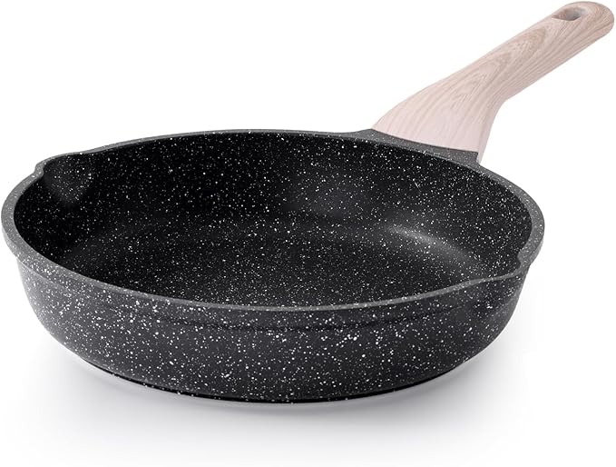 Kordisen Nonstick Frying Pan Skillet, 9.5 Inch Granite Egg Omelet Pan, Healthy by Kordisen