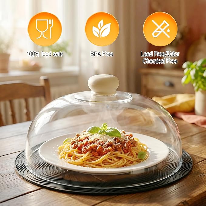 Glass Microwave Splatter Cover - Image 3