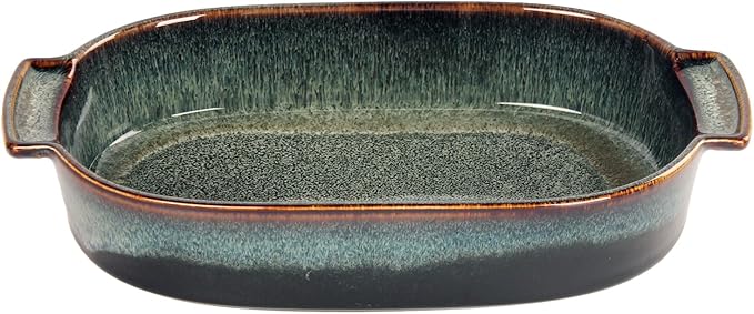 Ceramic Oval Casserole Baking Dish, 1 Quarts Baking Dish by LIUYWYHCF