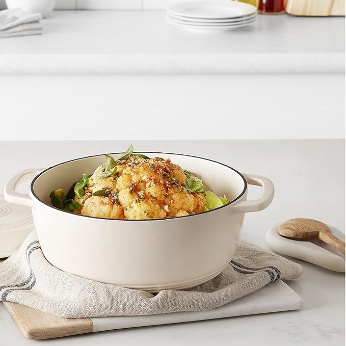 Amazon Basics Enameled Cast Iron Dutch Oven Pot - Image 6
